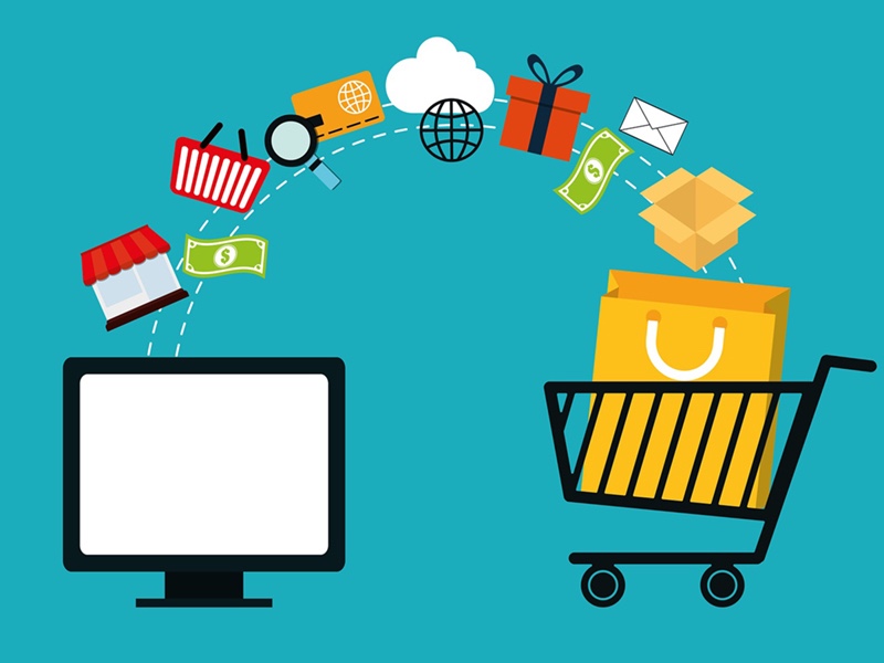 Online shop design & admin