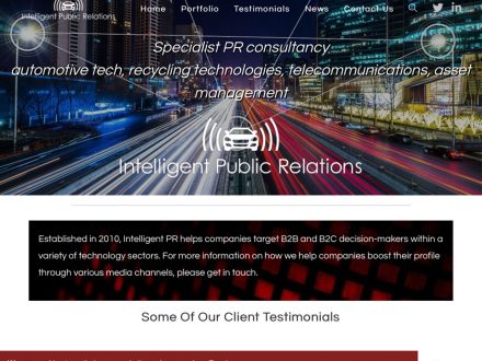 Intelligent PR Site