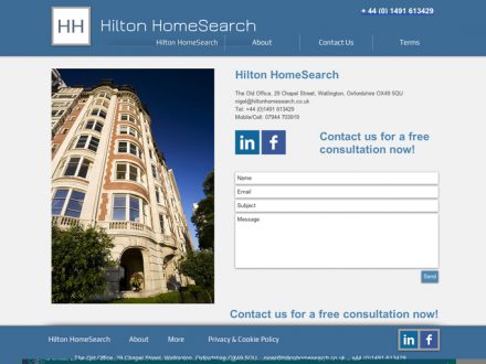 Hilton Site Design