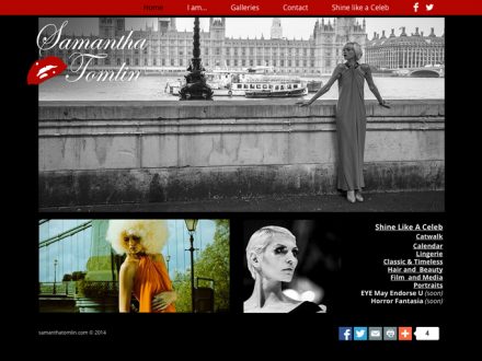 Actress Site Design