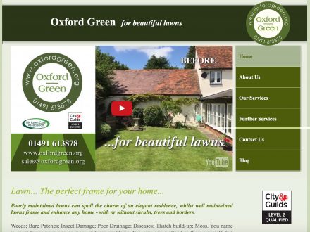 Oxford Green Site Design